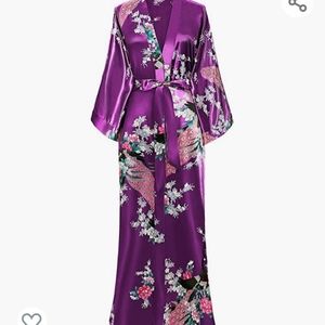 Purple kimono